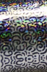 Silver Holographic Design Foil #83